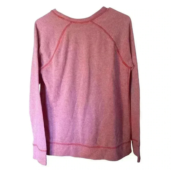 EDDIE BAUER SIZE MEDIUM DARK PEACH COLOR SWEATSHIRT - Picture 2 of 2